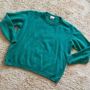 Babaa No. 25 Jumper Crew Sweater in Green XS / S